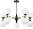 Потолочный светильник ARTE LAMP A3649PL-10PB 1