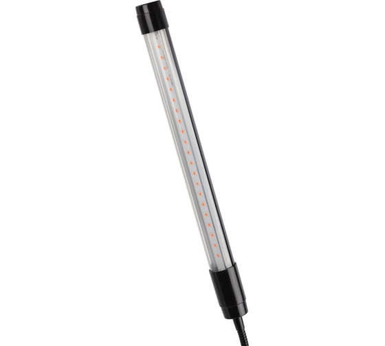 Светильник для растений на прищепке ЭРА FITO-20W-АLED-N красно-синего спектра черный, Б0053059