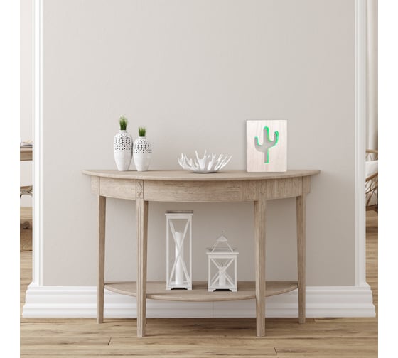 Светодиодный ночник Apeyron Кактус, зеленый, 2хАА, МДФ, 180x25x230мм. 12-186