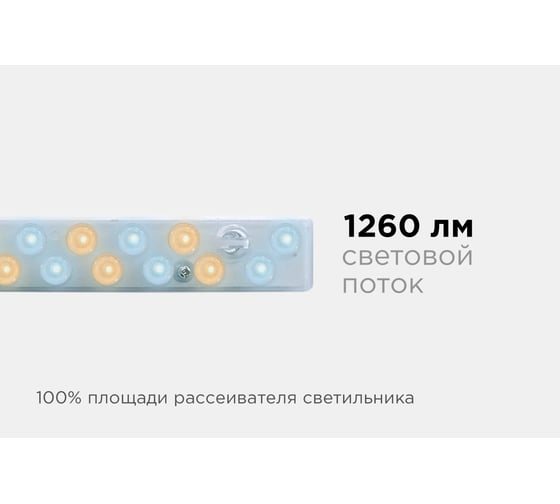 Светодиодный модуль со встроенным драйвером Apeyron 230В, 14Вт, smd2835, 1260Лм, 3000+6500К, 02-50