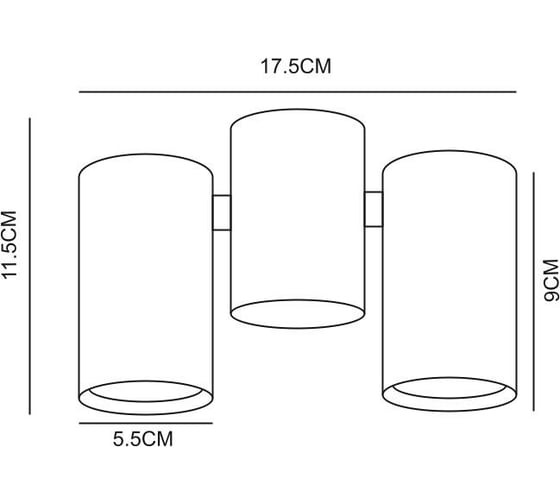 Потолочный светильник ARTE LAMP A1511PL-2WH