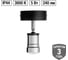 Спот TDM ELECTRIC LED СНС 5Вт, 3000 K, 230 В, 50 Гц, IP44, Костус, черный/хром SQ0358-0228 2