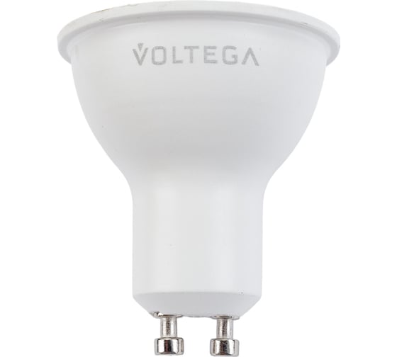 Светодиодная лампа VOLTEGA Софит GU10 2800K 7W угол/рассеивания 110 Комплект 3шт 7172