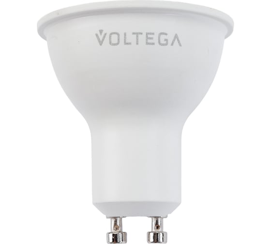 Светодиодная лампа VOLTEGA Софит GU10 2800K 7W угол/рассеивания 38 Комплект 3 шт 7176