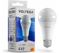 Светодиодная лампа VOLTEGA ЛОН E27 2800К 15W 7156