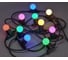 Гирлянда IEK Белт-лайт 10RGB, 5 м, IP65, черный провод 3 м, 230 В LGDU601-3-010-05-B-S-65 3