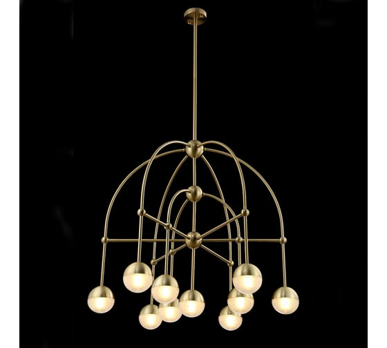Люстра на штанге Crystal lux TRUENA SP-PL6+3+1 BRONZE