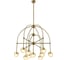 Люстра на штанге Crystal lux TRUENA SP-PL6+3+1 BRONZE 2