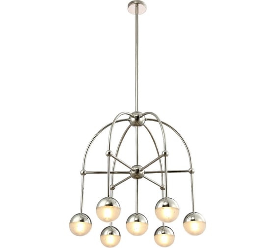Люстра на штанге Crystal lux TRUENA SP-PL6+1 NICKEL