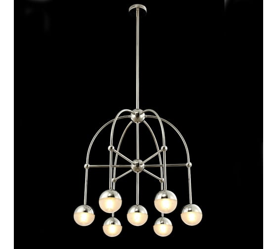 Люстра на штанге Crystal lux TRUENA SP-PL6+1 NICKEL