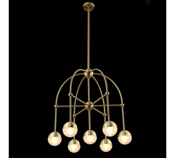 Люстра на штанге Crystal lux TRUENA SP-PL6+1 BRONZE