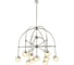 Люстра на штанге Crystal lux TRUENA SP-PL6+3+1 NICKEL 2