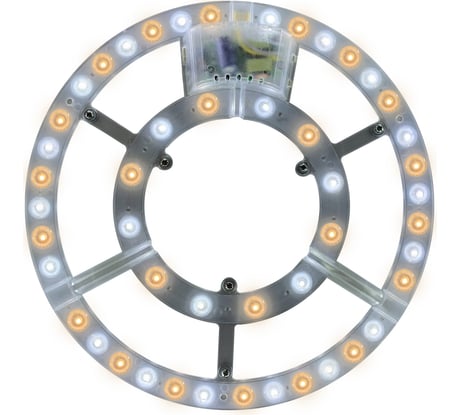 Светодиодный модуль со встроенным драйвером Apeyron 230В, 48Вт, smd2835, 3500Лм, 3000-6500К, круглая, с пультом 02-68
