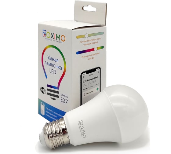 Умная лампочка Roximo E27 BCL2701