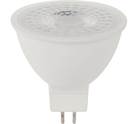 Светодиодная лампочка ЭРА STD LED Lense MR16-8W-827-GU5.3 GU5.3 8Вт линзованная софит теплый белый свет Б0054938