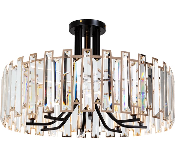 Люстра ARTE LAMP AMBER A1028PL-8BK