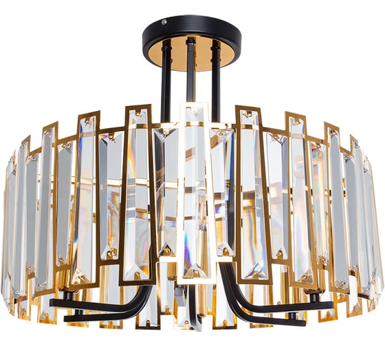 Люстра ARTE LAMP AMBER A1028PL-6BK 1