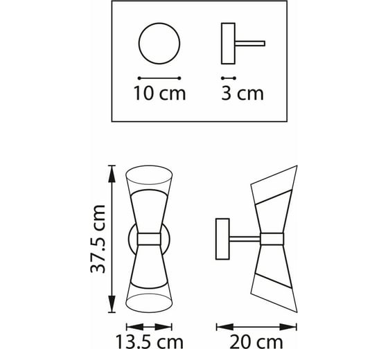 Бра Lightstar 817627