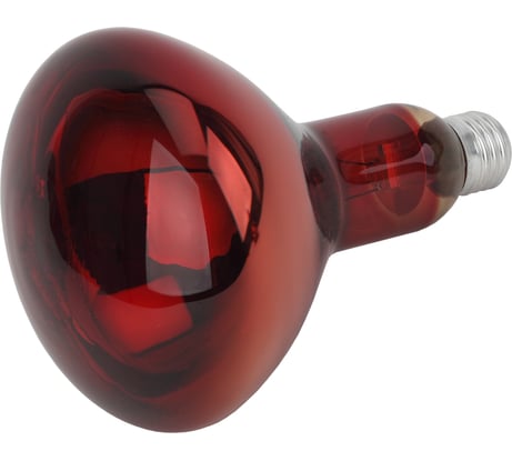 Инфракрасная лампа ЭРА ИКЗК 230-150 R127 для обогрева животных 150 Вт Е27 1шт., Б0055441