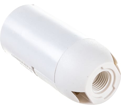 Термостойкий патрон General Lighting Systems пластик Е14 подвесной без кольца белый GLH-E14-HRP-H-W 474011