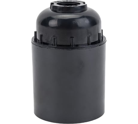 Карболитовый патрон General Lighting Systems Е27 подвесной без кольца черный GLH-E27-CAR-H-B 474004