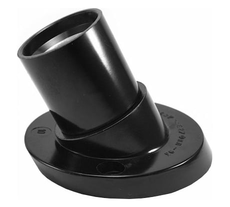 Карболитовый патрон General Lighting Systems Е27 настенный без кольца черный GLH-E27-CAR-W-B 474002