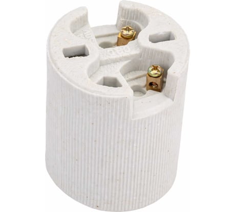 Керамический патрон General Lighting Systems Е40 подвесной белый GLH-E40-CER-H-W 474008