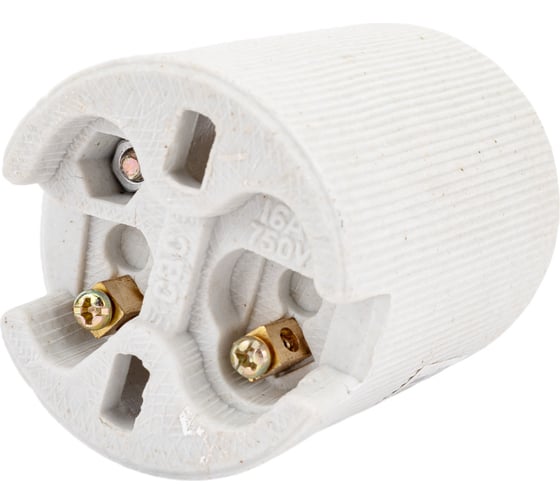 Керамический патрон General Lighting Systems Е40 подвесной белый GLH-E40-CER-H-W 474008