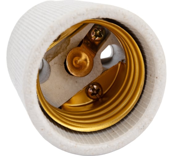 Керамический патрон General Lighting Systems Е40 подвесной белый GLH-E40-CER-H-W 474008
