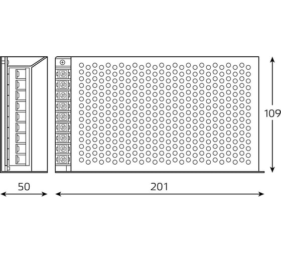 Блок питания Gauss Basic 12V 250W IP20 1/36 BT507