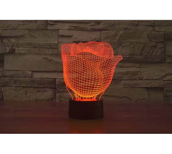 Настольный светильник Camelion NL-401 Led, 3Вт, RGB, USB 14559