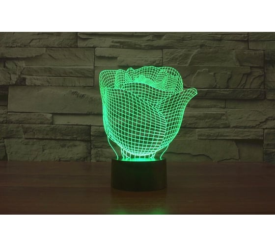 Настольный светильник Camelion NL-401 Led, 3Вт, RGB, USB 14559