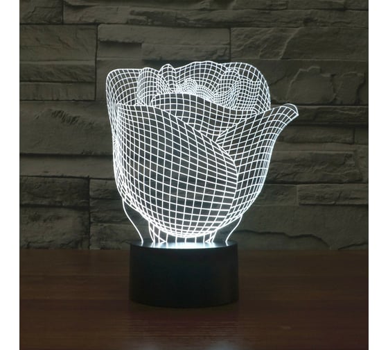 Настольный светильник Camelion NL-401 Led, 3Вт, RGB, USB 14559