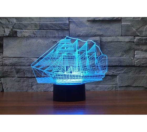 Настольный светильник Camelion NL-404 Led, 3Вт, RGB, USB 14562 1
