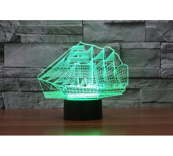 Настольный светильник Camelion NL-404 Led, 3Вт, RGB, USB 14562