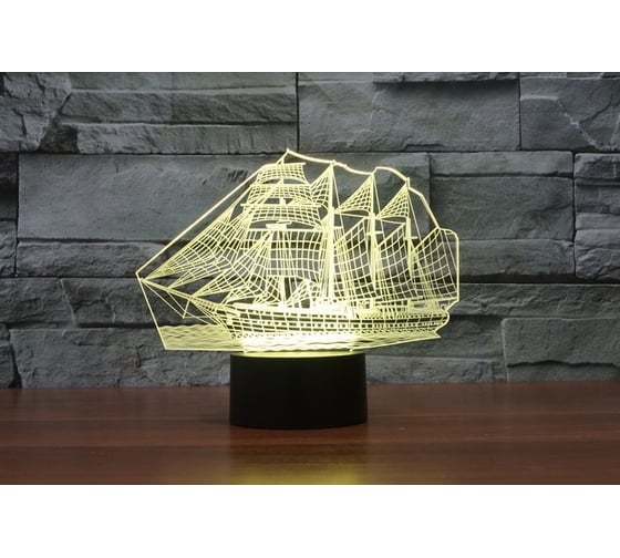 Настольный светильник Camelion NL-404 Led, 3Вт, RGB, USB 14562