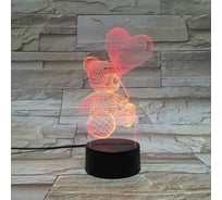 Настольный светильник Camelion NL-402 Led, 3Вт, RGB, USB 14560