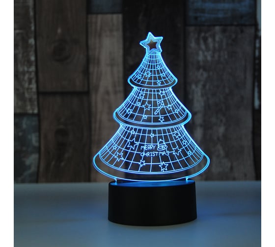 Настольный светильник Camelion NL-406 Led, 3Вт, RGB, USB 14564