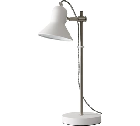 Настольный светильник Camelion KD-432 C01 белый Rome, 1хE27, 40Вт, 230В, 14550