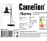 Настольный светильник Camelion KD-432 C02 черный Rome, 1хE27, 40Вт, 230В, 14551 5