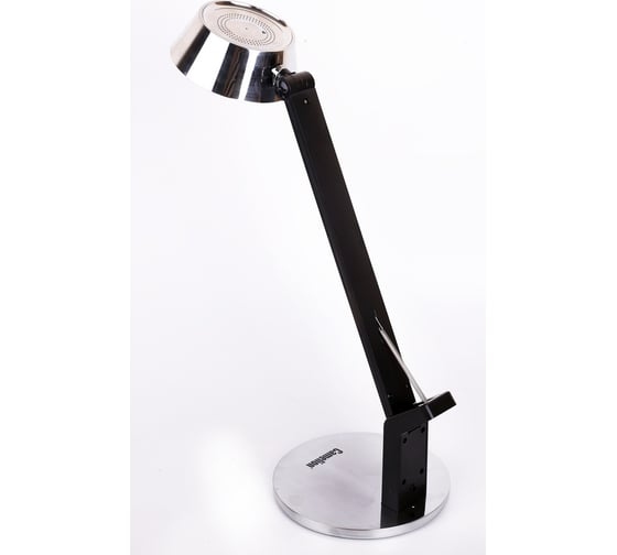 Настольный светильник Camelion KD-835 C03 серебро LED 8Вт, 230В, 480лм, сенсор, регулировка яркости и цветовой температуры, USB-5В, 1А 12998