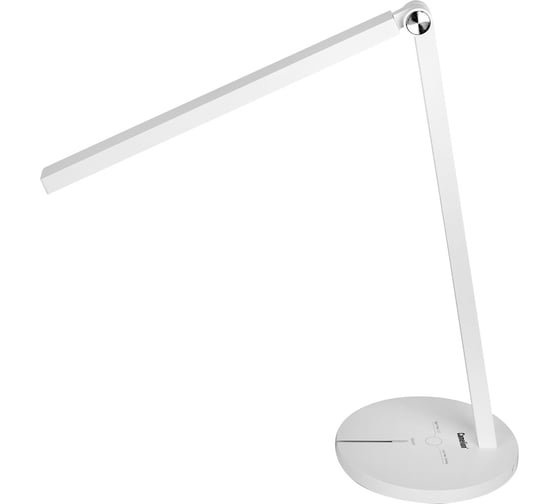Настольный светильник Camelion KD-833 C01 белый LED 8 Вт, 230В, 450 лм, сенсор, регулировка яркости и цветовой температуры 13005