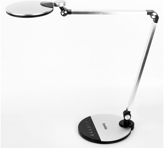 Настольный светильник Camelion KD-865 C03 серебро LED 10 Вт, 230В, 600 лм, сенсор, регулировка яркости и цветовой температуры 13400