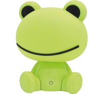 Настольный светильник Camelion KD-893 C16 светло-зеленый LED 3 Вт, диммируемый, лягушка 13899