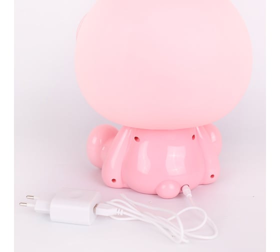 Настольный светильник Camelion KD-892 C14 розовый LED 3 Вт, диммируемый, кабель USB+адаптер 220В/5В 13894