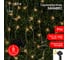 Садовая гирлянда ЭРА ERASF22-41 Занавес на солнечной батарее, теплый, 192 LED, 1.5х1.5 м Б0053372 2