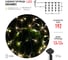 Садовая гирлянда ЭРА ERASF22-41 Занавес на солнечной батарее, теплый, 192 LED, 1.5х1.5 м Б0053372 3
