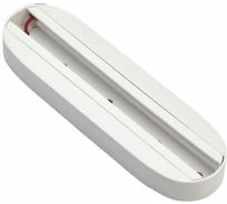 Стационарное крепление для трековых светильников Фарлайт большое белое FAR002216