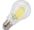Светодиодная лампа General Lighting Systems Филамент прозрачный E27 25Вт 2450Лм 6500К Холодный белый свет Груша GLDEN-A65S-25ВТ-230-E27-6500 661006 1