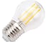 Светодиодная лампа General Lighting Systems Филамент прозрачный E27 10Вт 230В 910Лм 2700К Теплый белый свет Шар GLDEN-G45S-12-230-E27-2700 661012 1